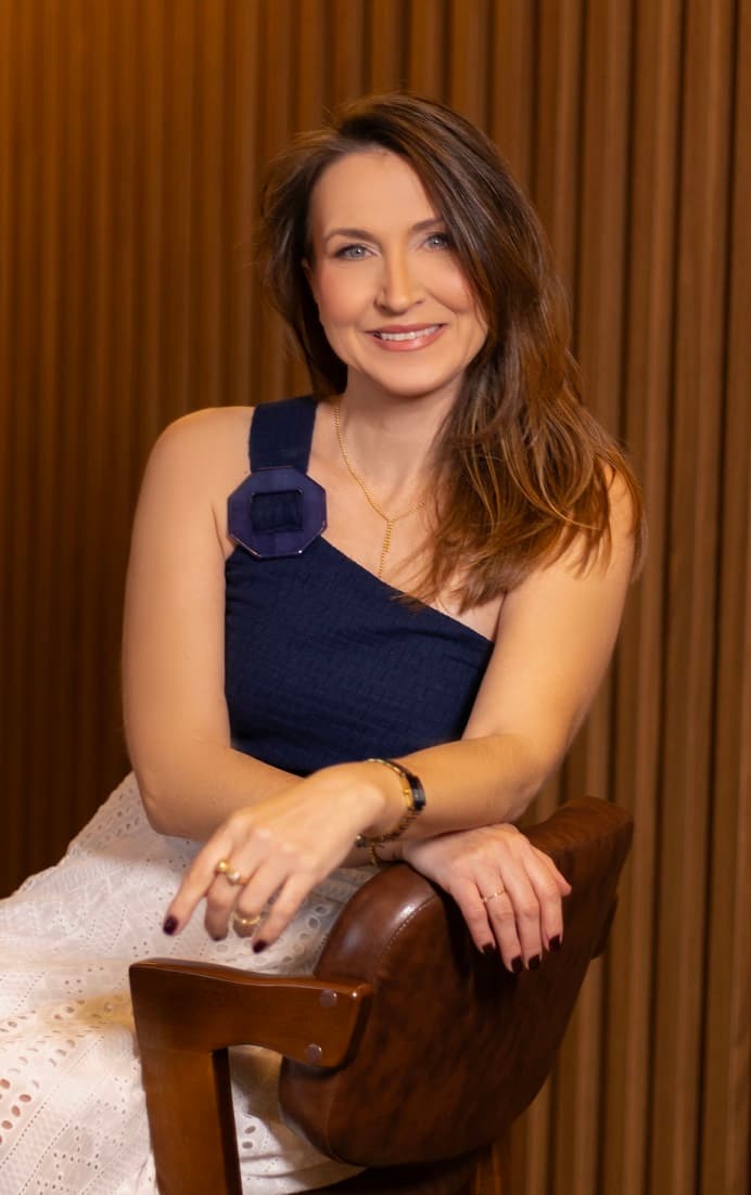 Retrato de Mari Presrlak